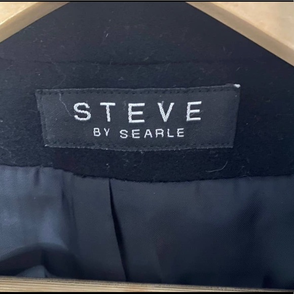 Black Winter Coat - Size 6 - Like New! - Picture 4 of 4